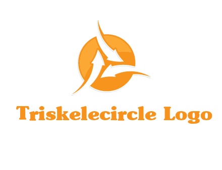 arrows inside circle logo