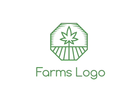 marijuana farm logo