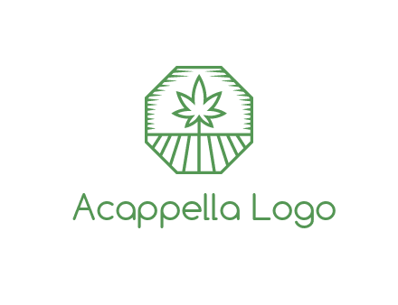 marijuana farm logo