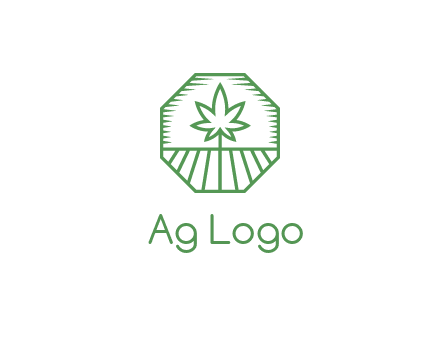 marijuana farm logo