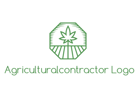 marijuana farm logo