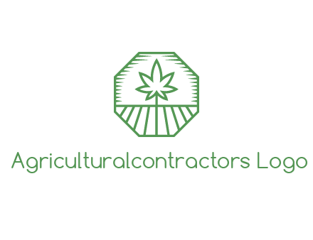 marijuana farm logo