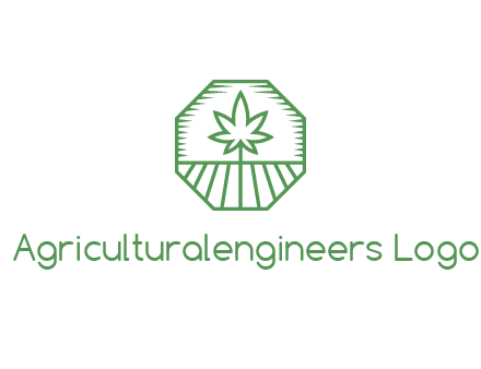 marijuana farm logo