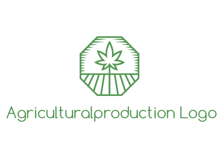 marijuana farm logo