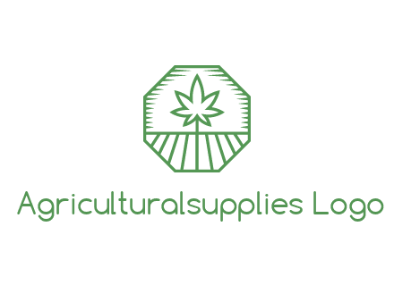 marijuana farm logo