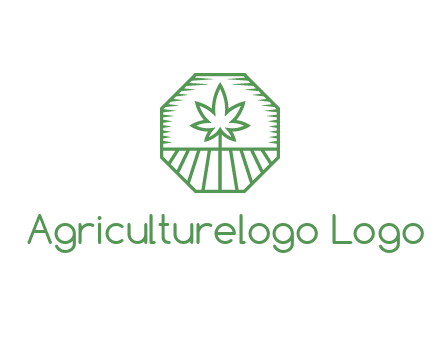 marijuana farm logo
