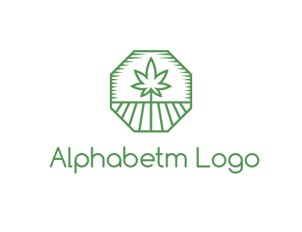 marijuana farm logo
