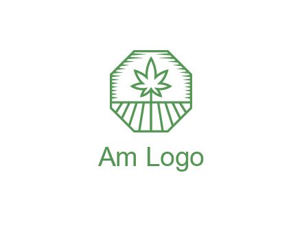 marijuana farm logo