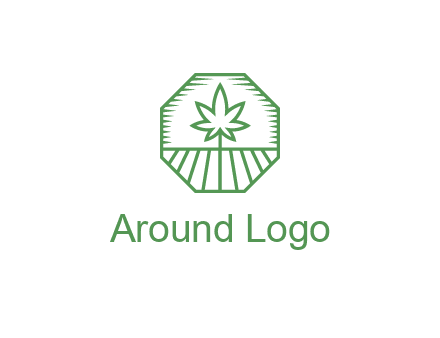 marijuana farm logo