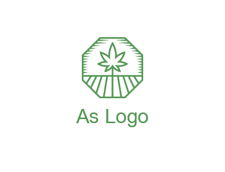 marijuana farm logo