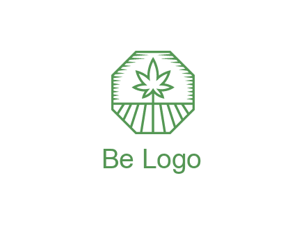 marijuana farm logo