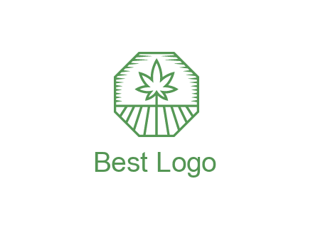 marijuana farm logo