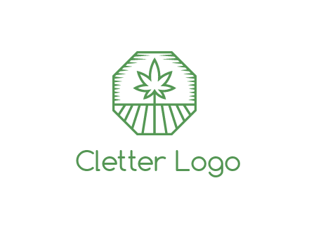 marijuana farm logo