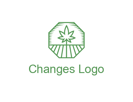 marijuana farm logo