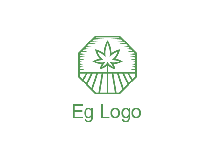 marijuana farm logo