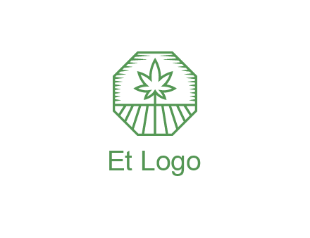 marijuana farm logo