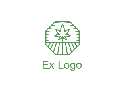 marijuana farm logo