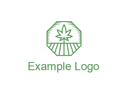 marijuana farm logo