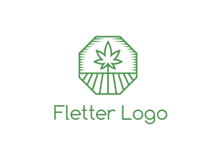 marijuana farm logo