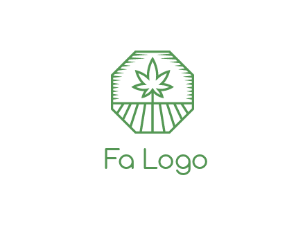 marijuana farm logo
