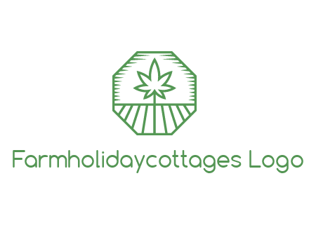 marijuana farm logo