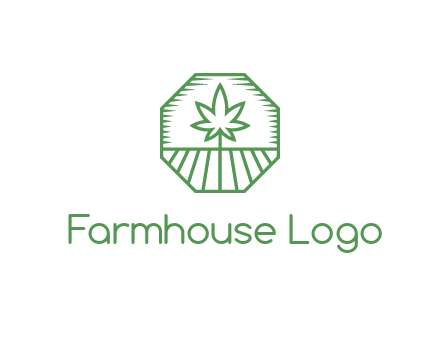 marijuana farm logo