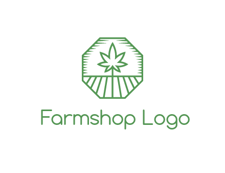 marijuana farm logo