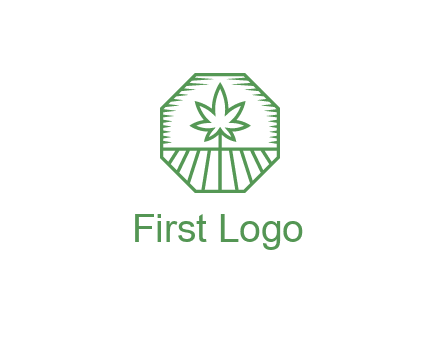 marijuana farm logo