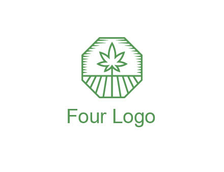 marijuana farm logo