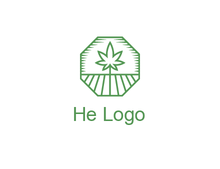marijuana farm logo