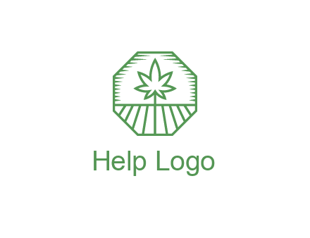marijuana farm logo