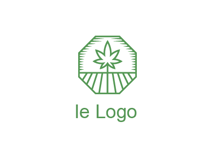 marijuana farm logo
