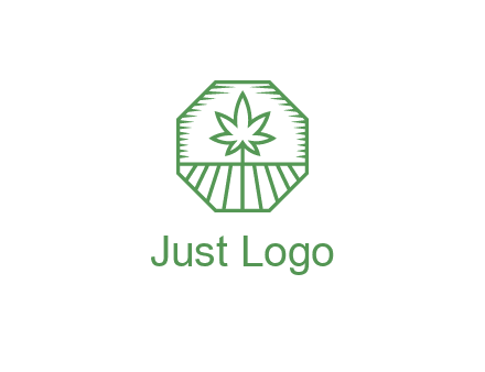 marijuana farm logo