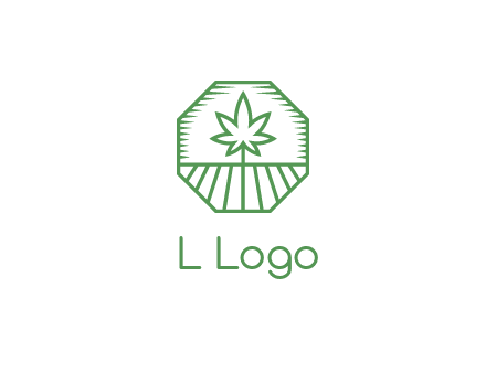 marijuana farm logo
