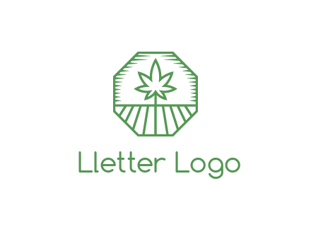 marijuana farm logo