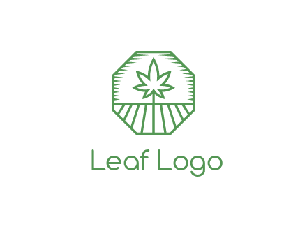 marijuana farm logo
