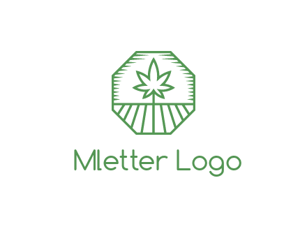 marijuana farm logo