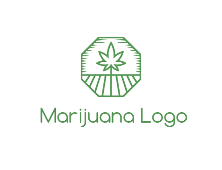 marijuana farm logo