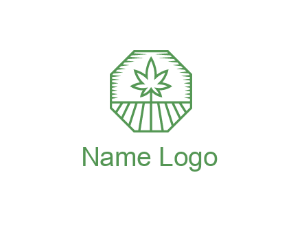 marijuana farm logo