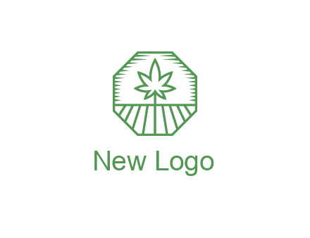 marijuana farm logo