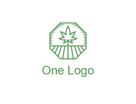 marijuana farm logo