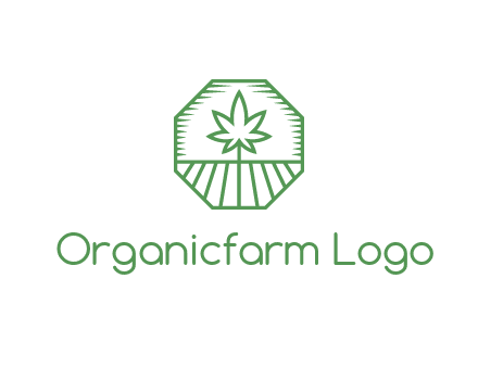 marijuana farm logo