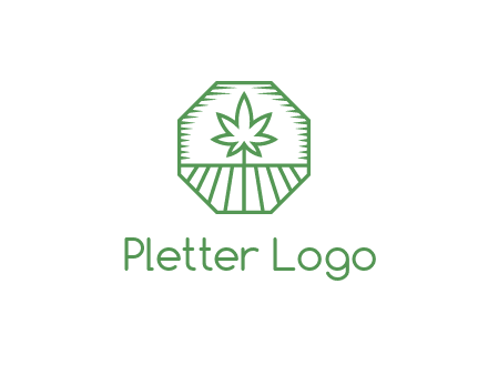 marijuana farm logo