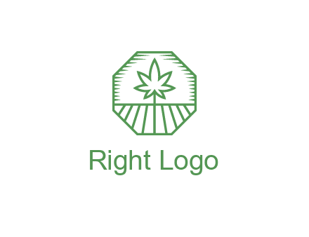 marijuana farm logo