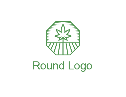 marijuana farm logo