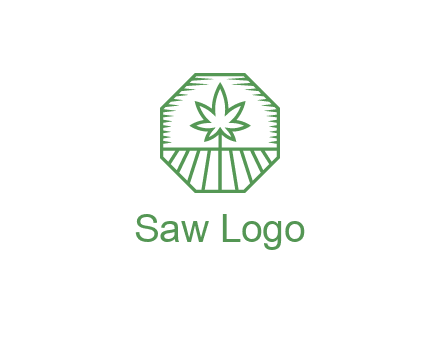 marijuana farm logo