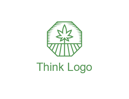 marijuana farm logo