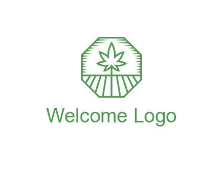 marijuana farm logo