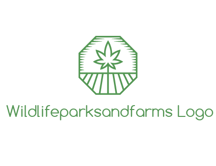 marijuana farm logo