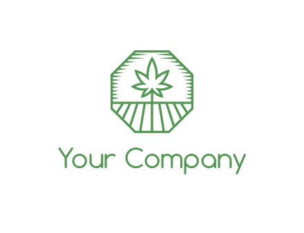 marijuana farm logo